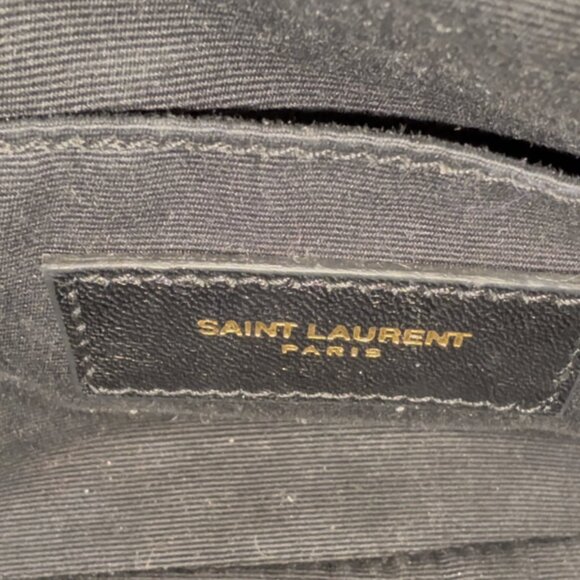 Saint Laurent Lou Camera Bag – Burgundy Leather with Tassel - Picture 6 of 6